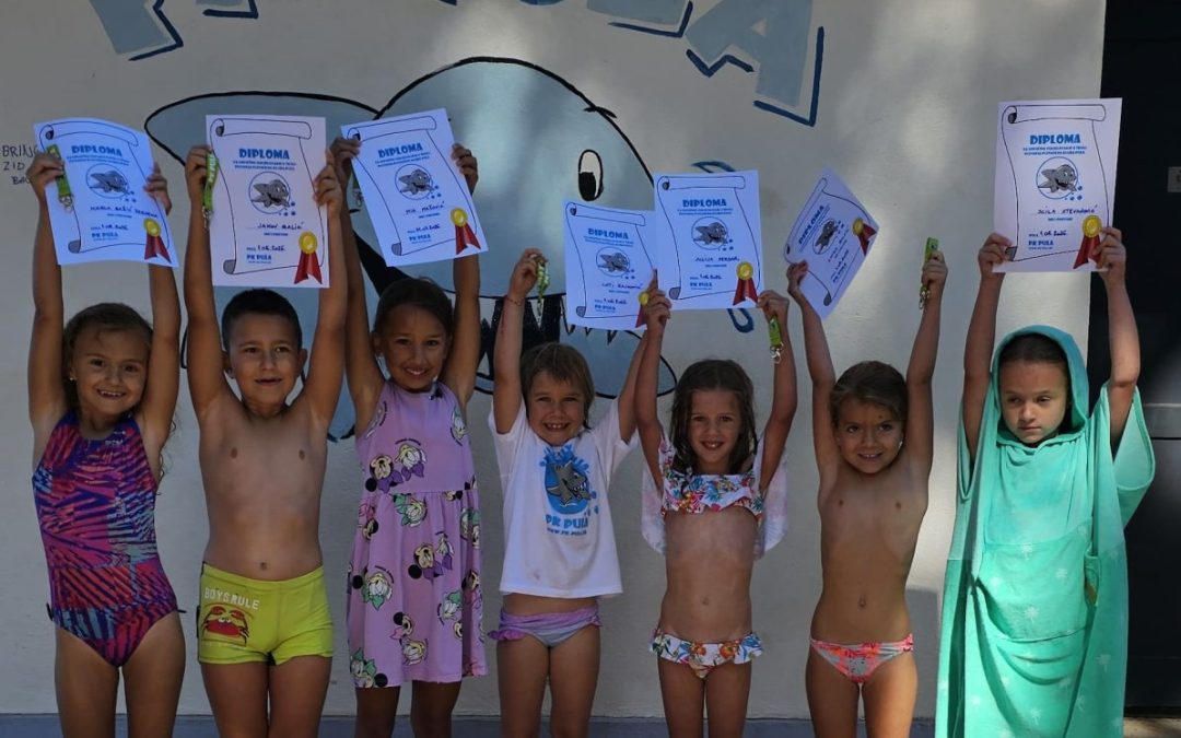 Ljetna škola plivanja na Valkanama uspješno odrađena, 2025.
