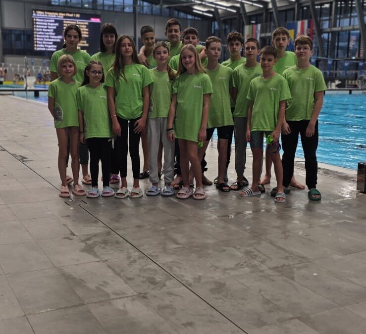 Pregršt medalja na 33. Međunarodnom plivačkom mitingu Miklavž 2025., Ljubljana 6.12.2025.