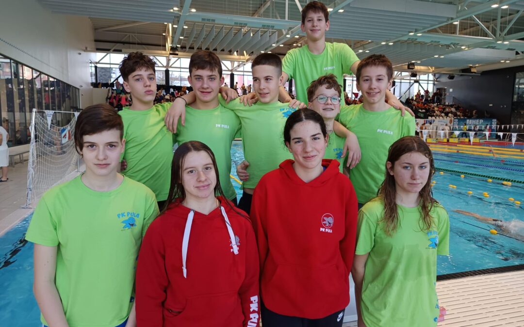 Održano Prvenstvo Hrvatske za kadete – Plivački klub Pula uspješan domaćin, 21.-22.02.2026.